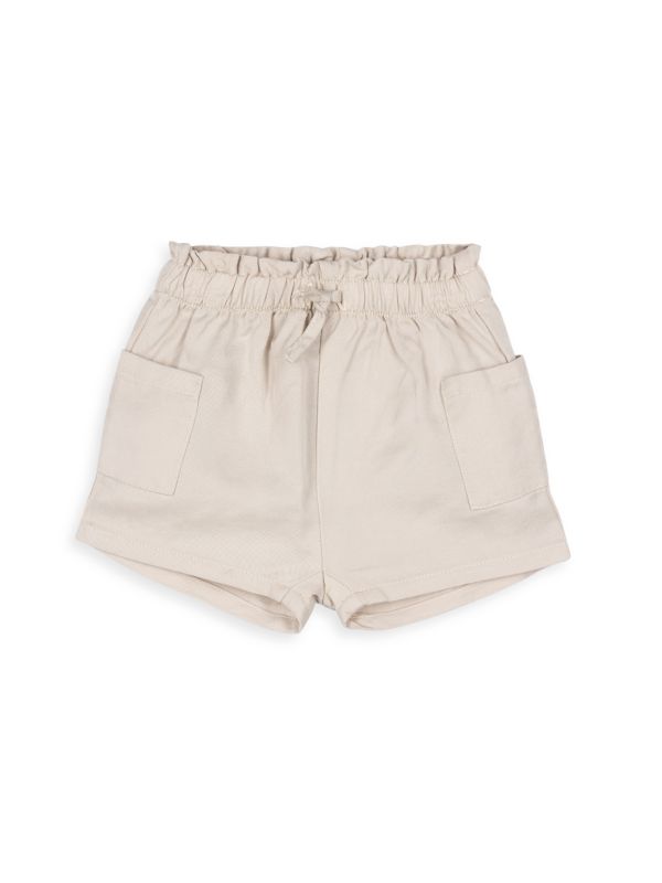 Miles the Label Baby Girl's Wild Cats Clay Woven Shorts